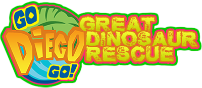 Go, Diego, Go! Great Dinosaur Rescue title screen for Playstation 2